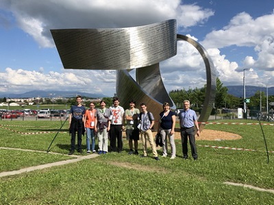 Besuch  der Astronomie AG der Liebigschule im CERN