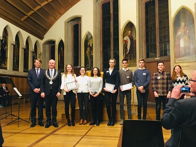 Erster Platz beim Schülerpreis der Deutsch-Französischen Gesellschaft für Peter Odrich (Q1)